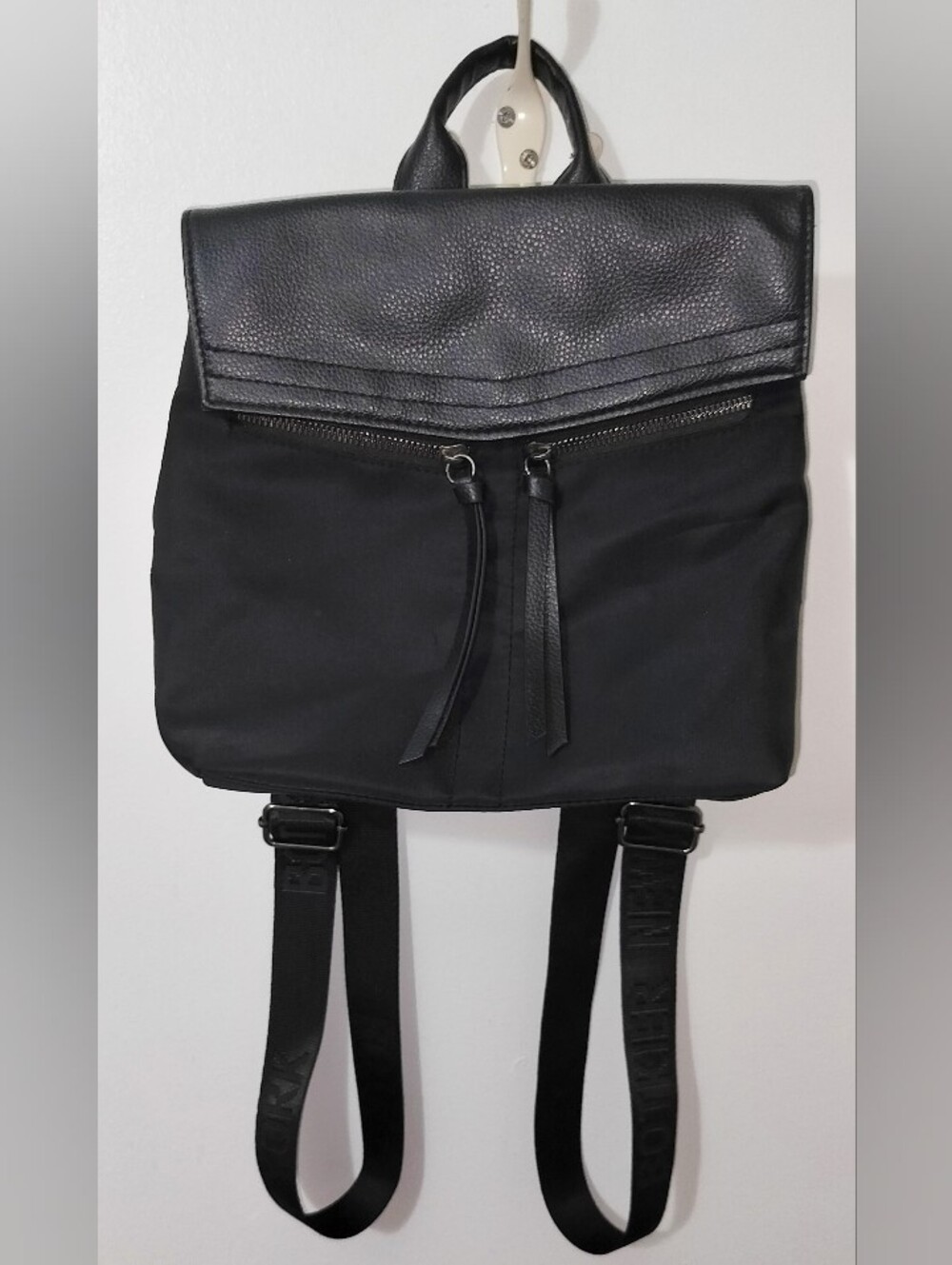 Botkier Black Mini Backpack